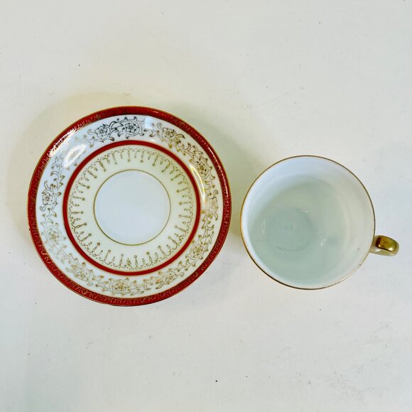 Teacup and Saucer Demitasse Vintage Regal China Occupied Japan 1947 - 1952 - Picture 14 of 14